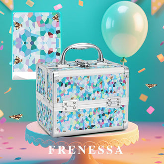 Pixel Pattern Makeup Case Ⓢ