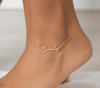 Custom Name Anklet