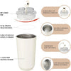 SMEG - Stainless Steel Vacuum Insulated Tumbler Mug